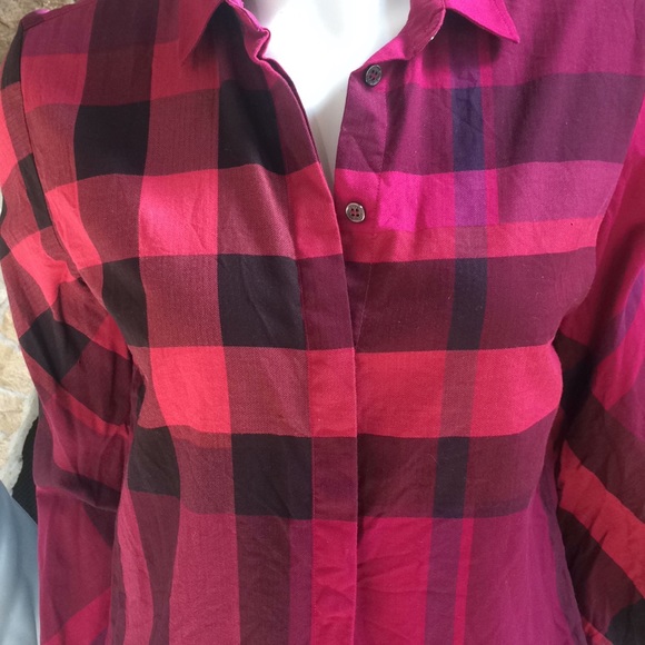 Burberry Brit Plaid Button Down Shirt - Picture 2 of 8